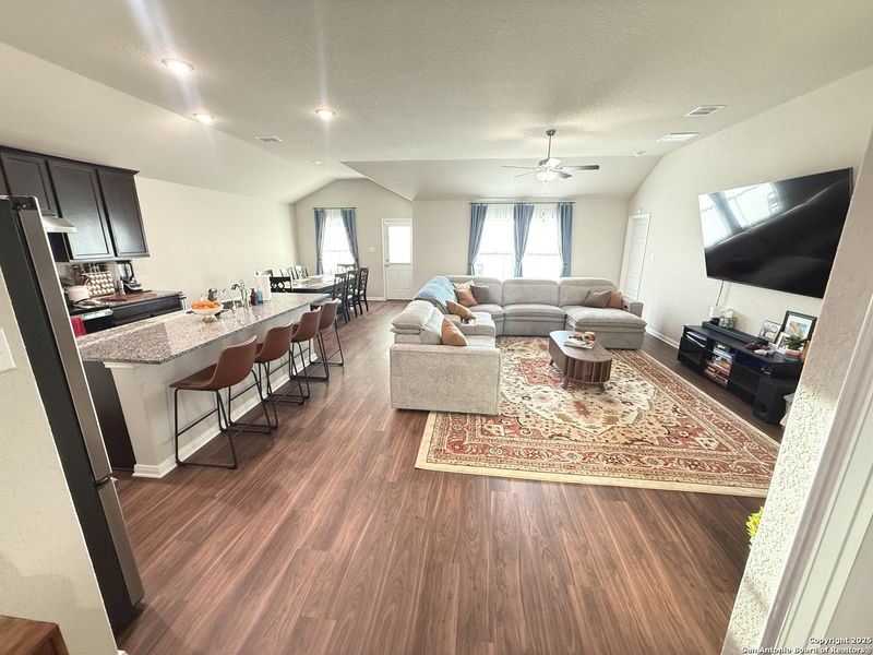 Furnished interior view inside a new home in Jordan's Ranch, San Antonio (Image 9).