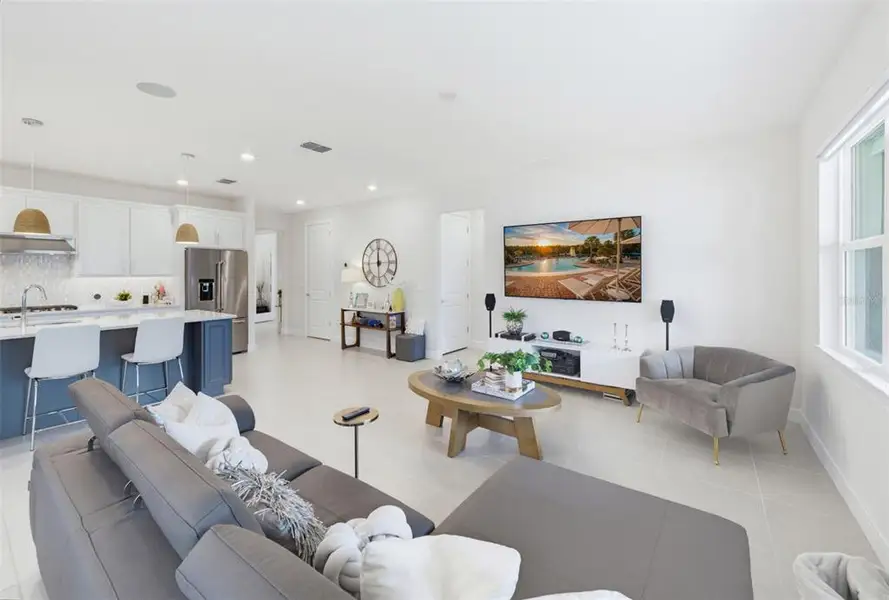 Furnished interior view inside a new home in , St. Cloud (Image 53).