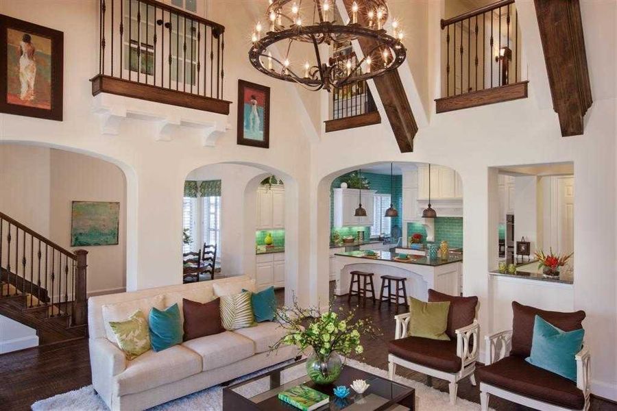 Family Room And Kitchen Family Room And Kitchen