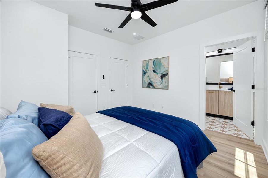Furnished interior view inside a new home in , Tampa (Image 12).
