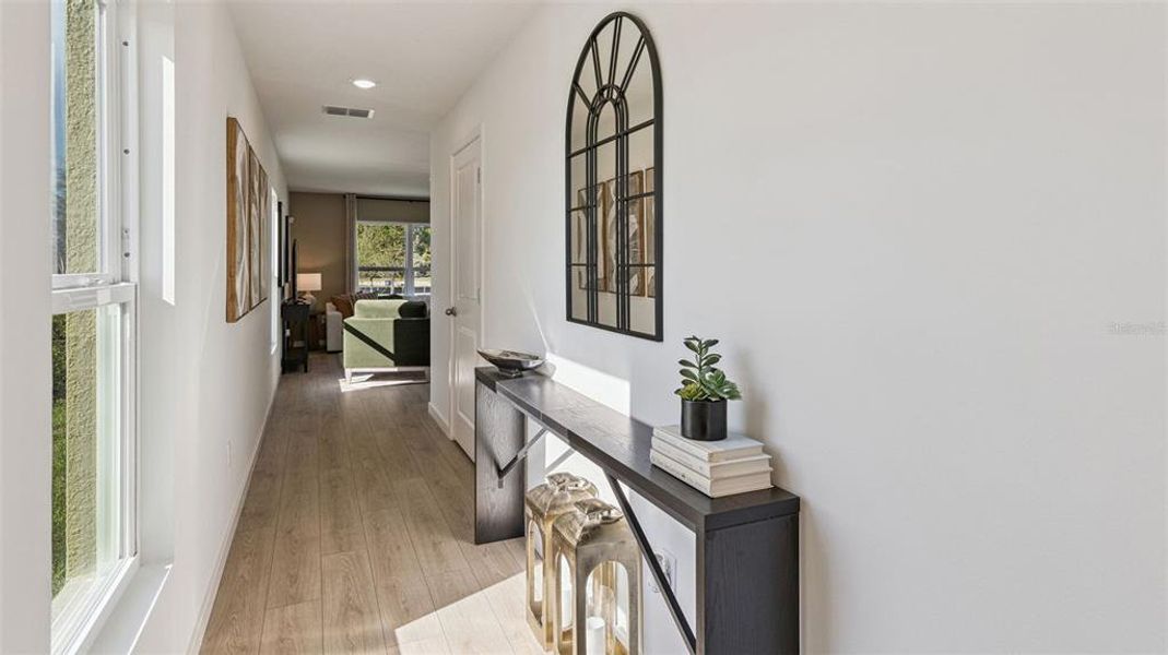 Furnished interior view inside a new home in , Osteen (Image 11).