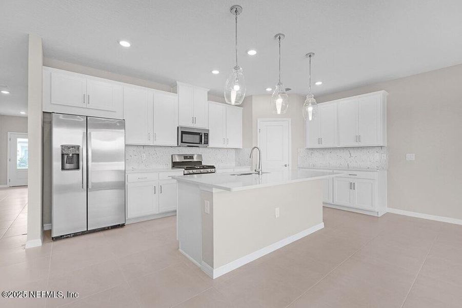 Furnished interior view inside a new home in , St. Augustine (Image 9).