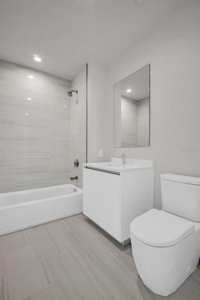 Furnished interior view inside a new home in , St. Petersburg (Image 53).