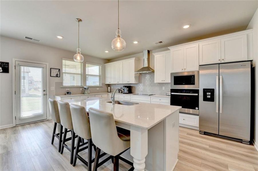 Furnished interior view inside a new home in Adagio, Dacula (Image 35).
