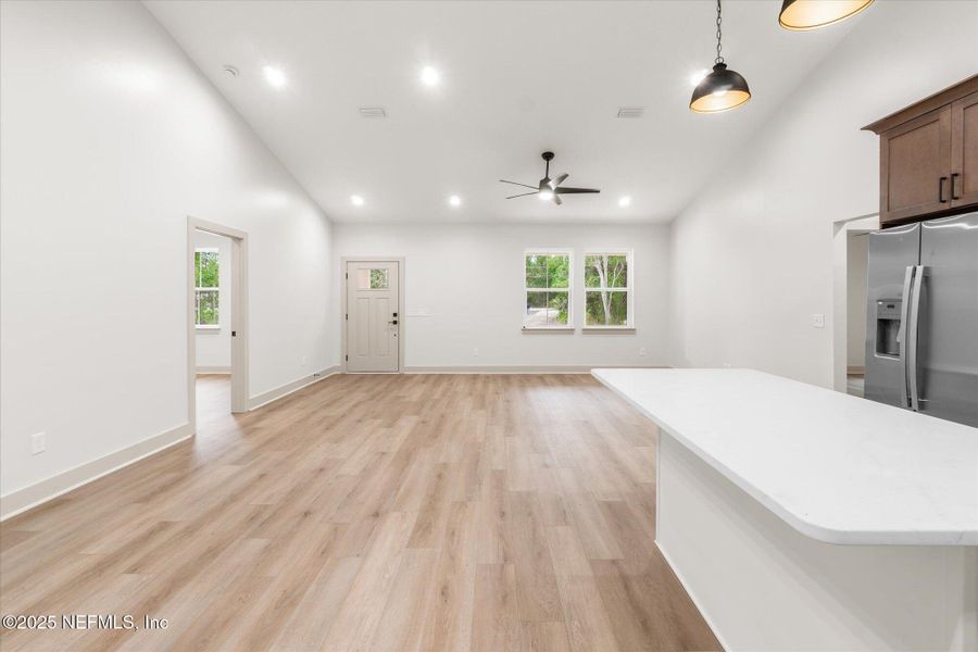 Furnished interior view inside a new home in , San Mateo (Image 10). Furnished interior view inside a new home in , San Mateo (Image 10).