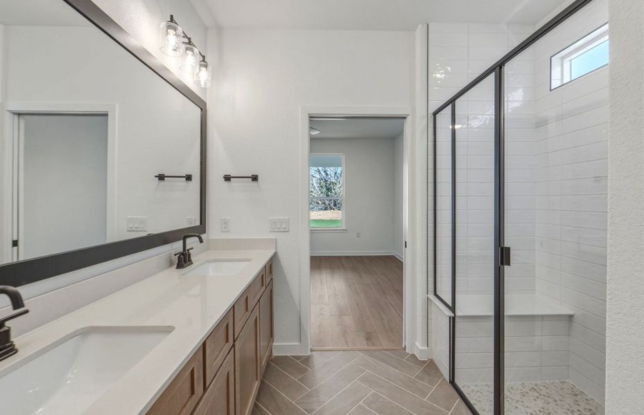 Furnished interior view inside a new home in Sun City Texas, Georgetown (Image 10).