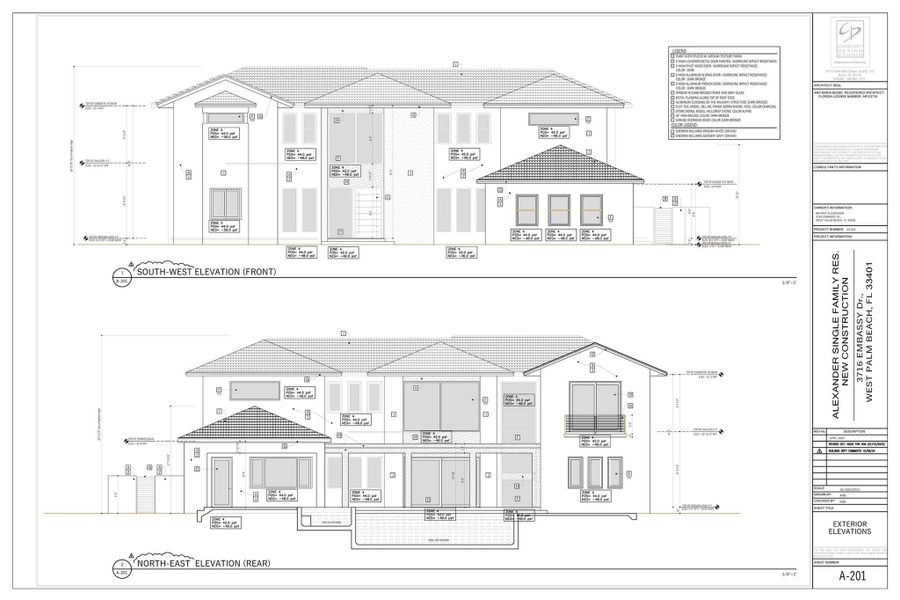 Front exterior of a new home in , West Palm Beach, FL, highlighting curb appeal (Image 1).