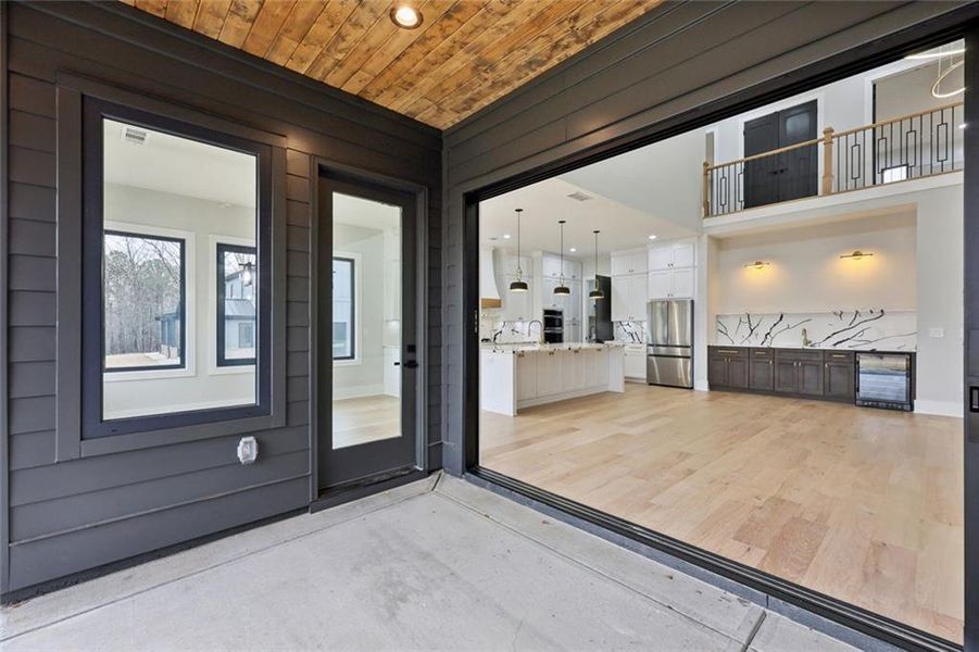 Exterior details and patio area of a home in , Auburn (Image 60).