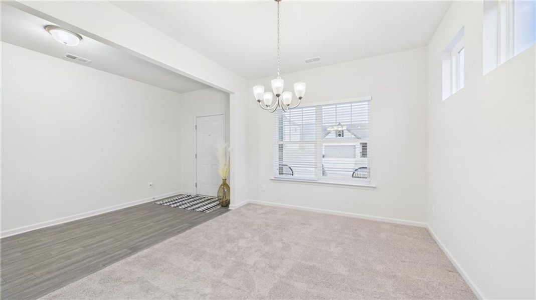 Spacious, unfurnished interior of a new home in , Cartersville (Image 49).