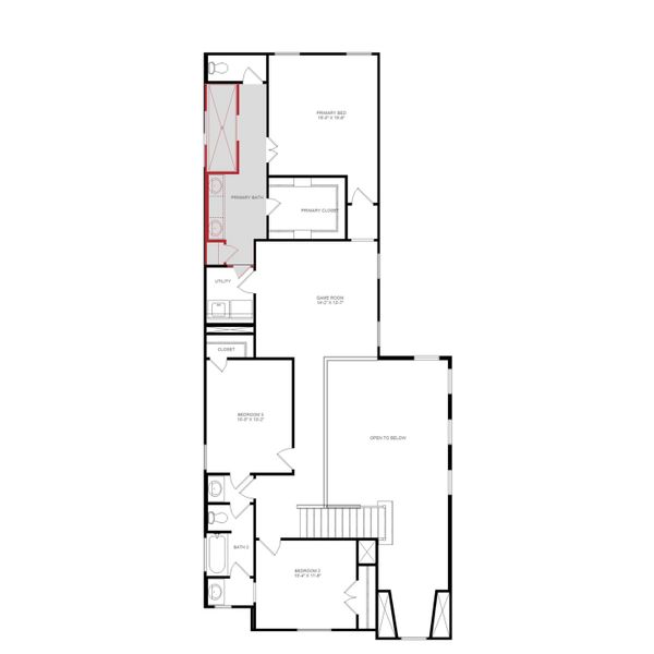 W/S #77102 / BG #3: 2nd Floor