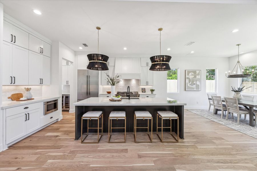 Furnished interior view inside a new home in , Houston (Image 5). Furnished interior view inside a new home in , Houston (Image 5).