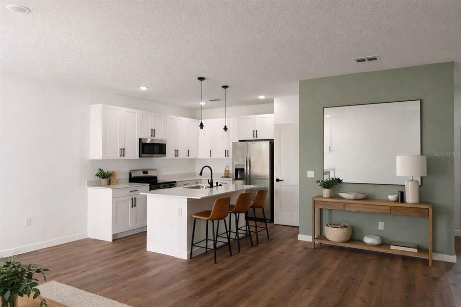 Furnished interior view inside a new home in , Dunnellon (Image 15). Furnished interior view inside a new home in , Dunnellon (Image 15).