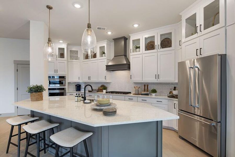 Furnished interior view inside a new home in , Summerville (Image 26).