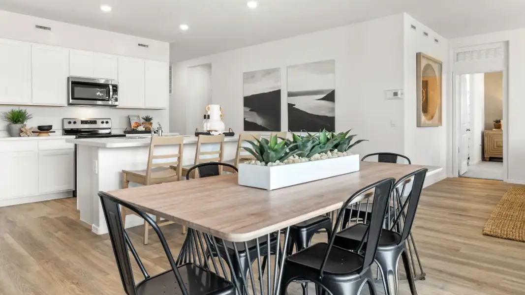 Furnished interior view inside a new home in Rio Rancho Estates, Wittmann (Image 32).