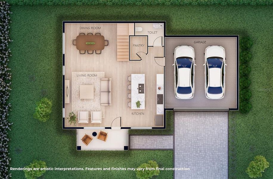 2D floor plan layout of this home in , Orlando, FL (Image 5). 2D floor plan layout of this home in , Orlando, FL (Image 5).