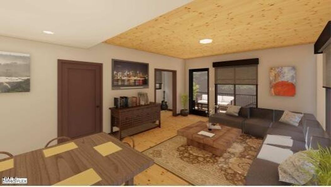 Interior Rendering 8 - Living