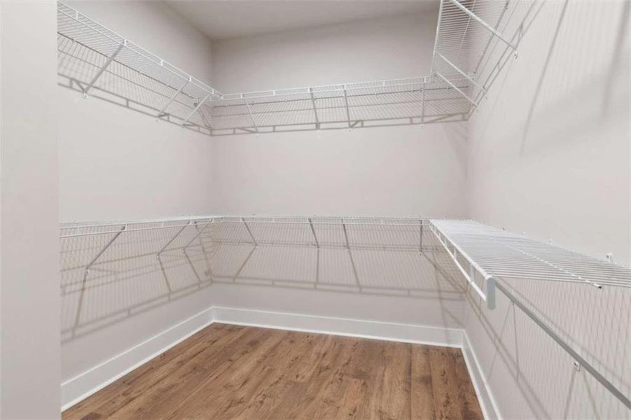 Spacious, unfurnished interior of a new home in The Paddocks at Doc Hughes, Buford (Image 33). Spacious, unfurnished interior of a new home in The Paddocks at Doc Hughes, Buford (Image 33).