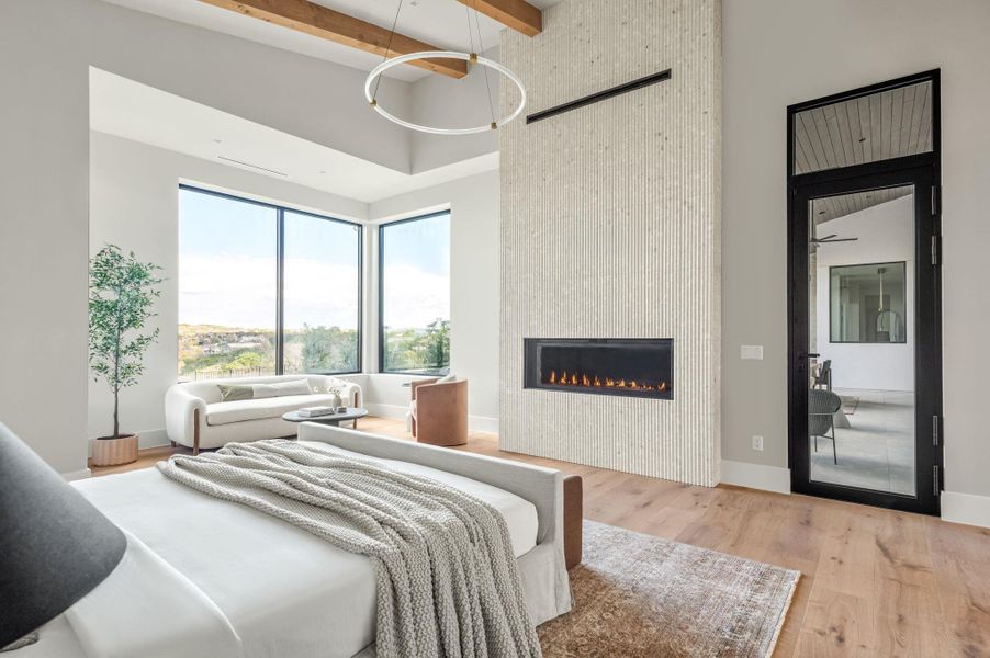 Furnished interior view inside a new home in , Austin (Image 29). Furnished interior view inside a new home in , Austin (Image 29).