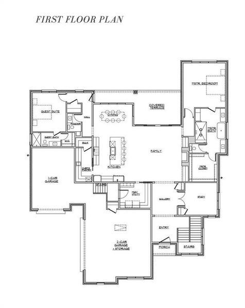 2D floor plan layout of this home in , Arlington, TX (Image 3).