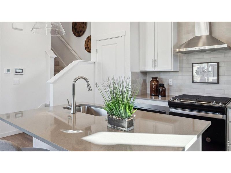 Close-up of interior finishes inside a home in Villas at Vantage, Berthoud (Image 18).