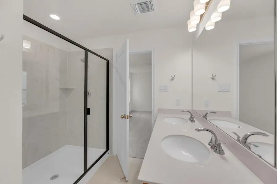 Furnished interior view inside a new home in Sonterra - Cool Water, Jarrell (Image 5).