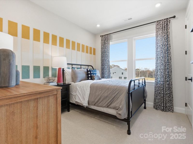 Secondary Bedroom. *Model Photos | Actual Finishes, Structural Selections, and Orientation May Vary. Secondary Bedroom. *Model Photos | Actual Finishes, Structural Selections, and Orientation May Vary.