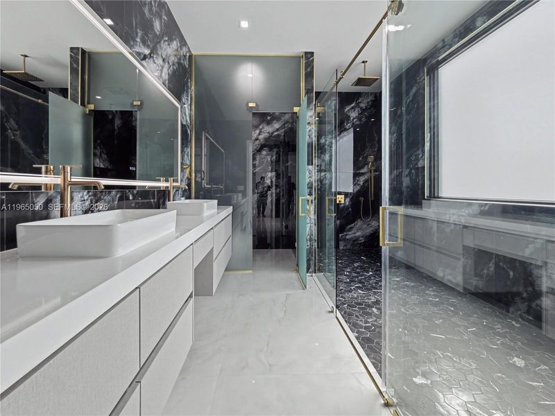 Furnished interior view inside a new home in , Miami (Image 7).