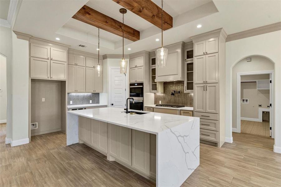 Furnished interior view inside a new home in , Granbury (Image 5).