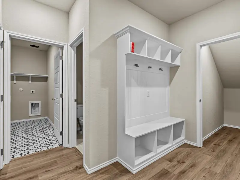 Furnished interior view inside a new home in Royal Crest, San Antonio (Image 15).