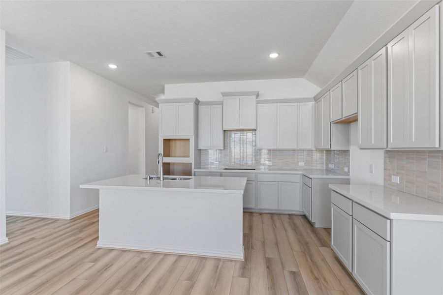 Furnished interior view inside a new home in Wildrye, Waller (Image 8).