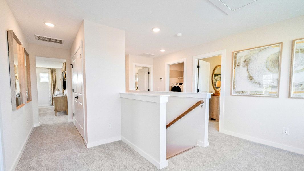 Representative furnished interior of a home built from the Bedford by DRB Homes in Riley Farms, Rockvale (Image 17).