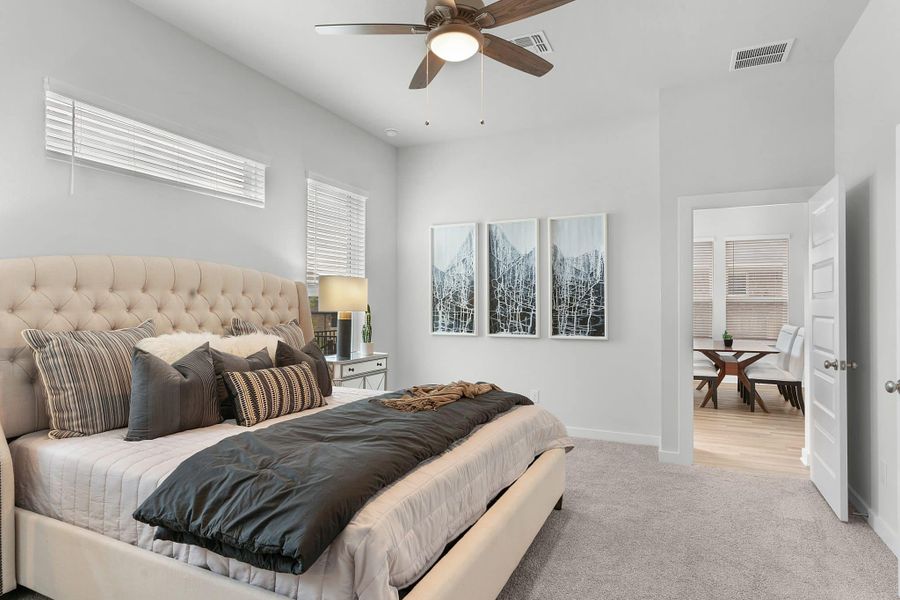 Furnished interior view inside a new home in Nolina, Georgetown (Image 9). Furnished interior view inside a new home in Nolina, Georgetown (Image 9).