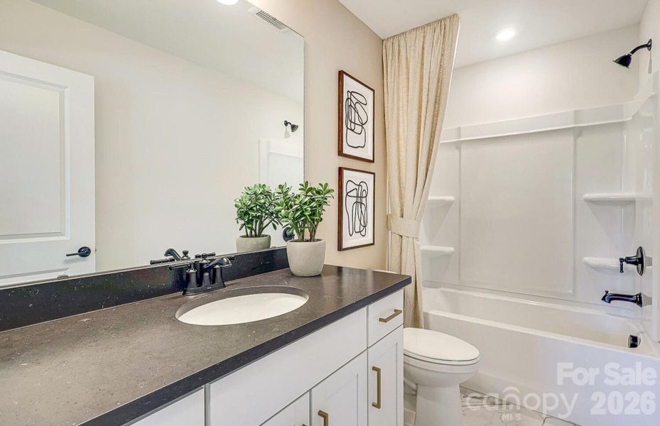 Furnished interior view inside a new home in Galloway Towns, Charlotte (Image 30).