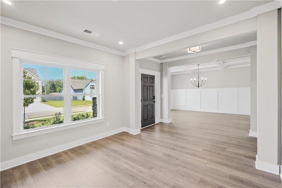 Spacious, unfurnished interior of a new home in Springside Reserve, Powder Springs (Image 15).