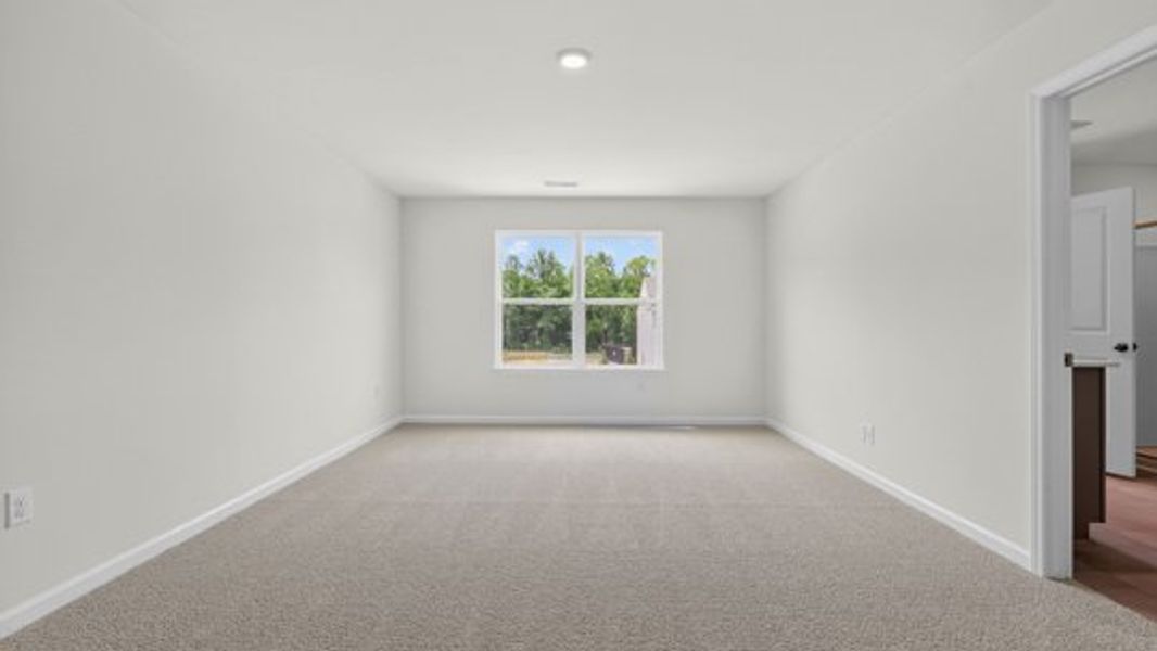 Spacious, unfurnished interior of a new home in Hawley Glen, Lillington (Image 17). Spacious, unfurnished interior of a new home in Hawley Glen, Lillington (Image 17).