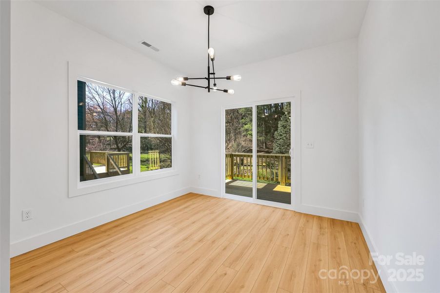 Spacious, unfurnished interior of a new home in , Asheville (Image 16).