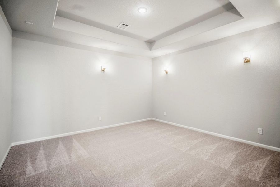 Spacious, unfurnished interior of a new home in Sienna 70' Lots, Missouri City (Image 33). Spacious, unfurnished interior of a new home in Sienna 70' Lots, Missouri City (Image 33).