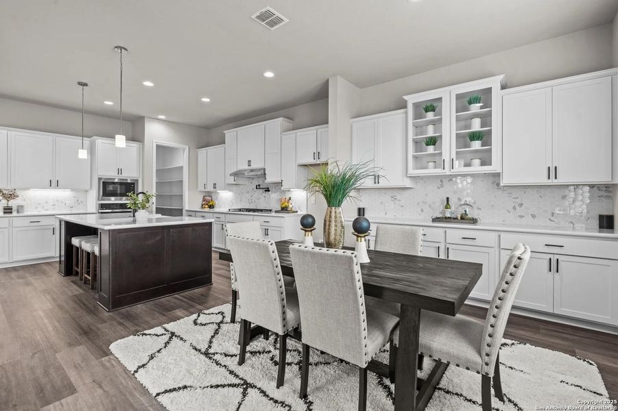 Furnished interior view inside a new home in Legacy at Lake Dunlap, New Braunfels (Image 14).