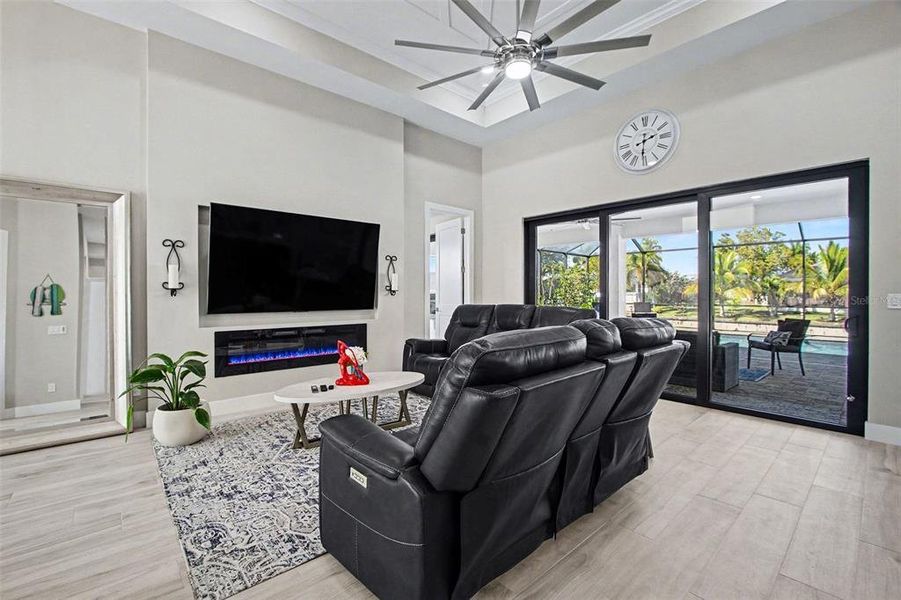 Furnished interior view inside a new home in , Cape Coral (Image 9).