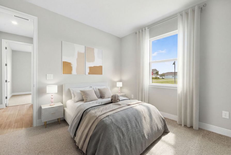 Furnished interior view inside a new home in Windwater, Parrish (Image 12).