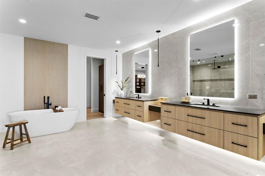Furnished interior view inside a new home in , Tierra Verde (Image 35).