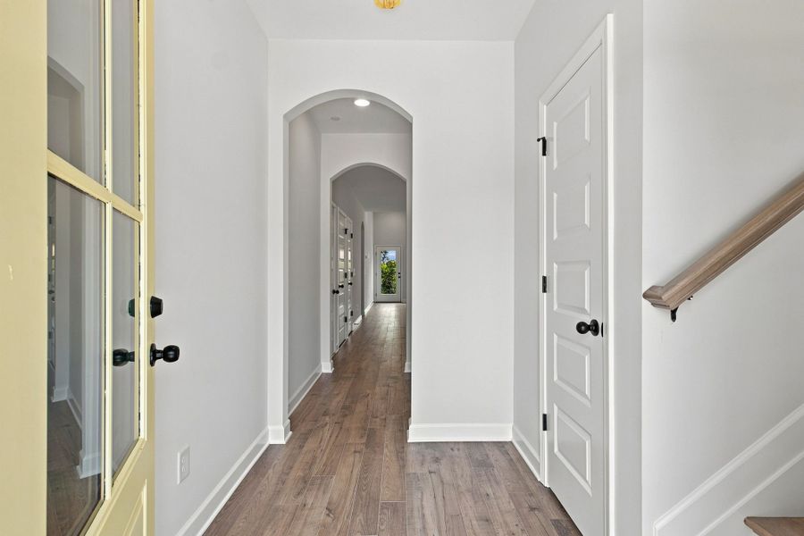 Bright and Welcoming Charleston Townhome Entryway