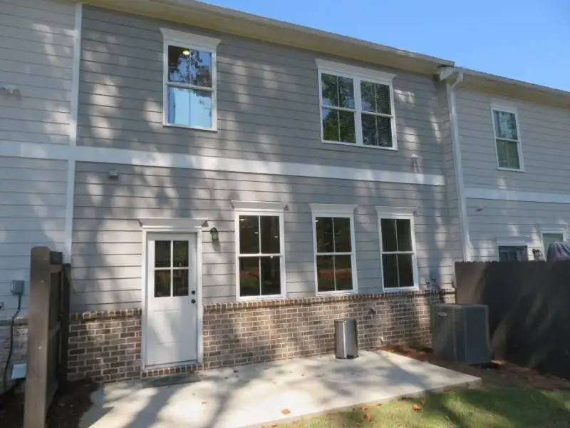 Exterior details and patio area of a home in , Marietta (Image 3).