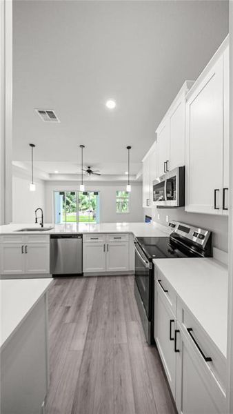 Furnished interior view inside a new home in , North Port (Image 13).