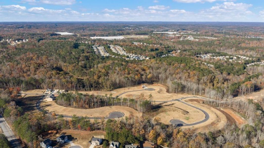 Site preparation for new homesites in South Wind, Union City (Image 25).