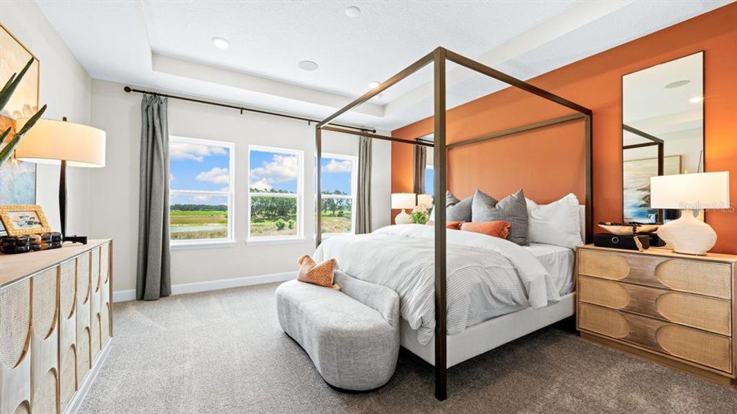 Furnished interior view inside a new home in Firethorn, Parrish (Image 16). Furnished interior view inside a new home in Firethorn, Parrish (Image 16).