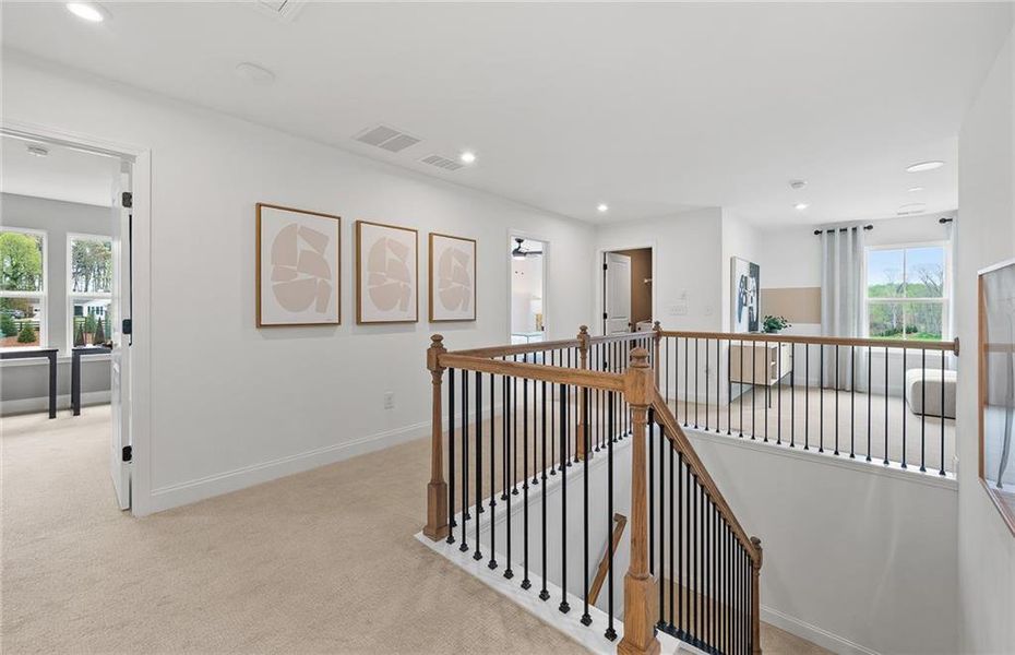 Furnished interior view inside a new home in Berkeley Mill, Cumming (Image 9).