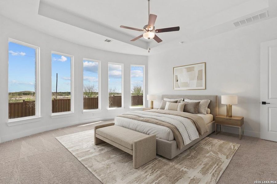 Furnished interior view inside a new home in Mayfair, New Braunfels (Image 13).