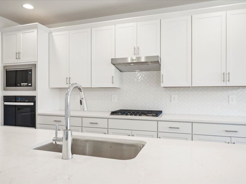 Furnished interior view inside a new home in Arbor at Madera Highlands II, Sahuarita (Image 5).