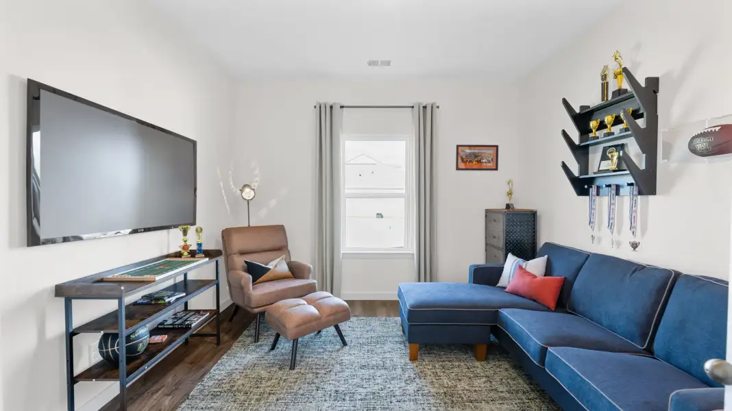 Furnished interior view inside a new home in The Hideaway at Edgestone, Ooltewah (Image 12).
